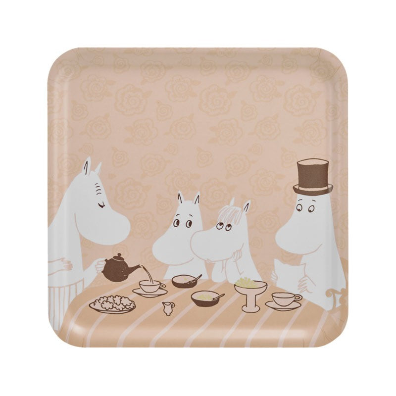 Muurla Moomin Coffee Time Peach Tray