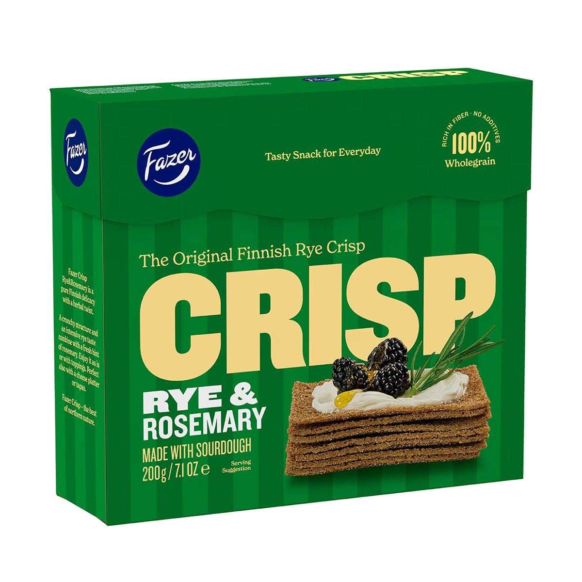 Fazer Rye & Rosemary Sourdough Crisp