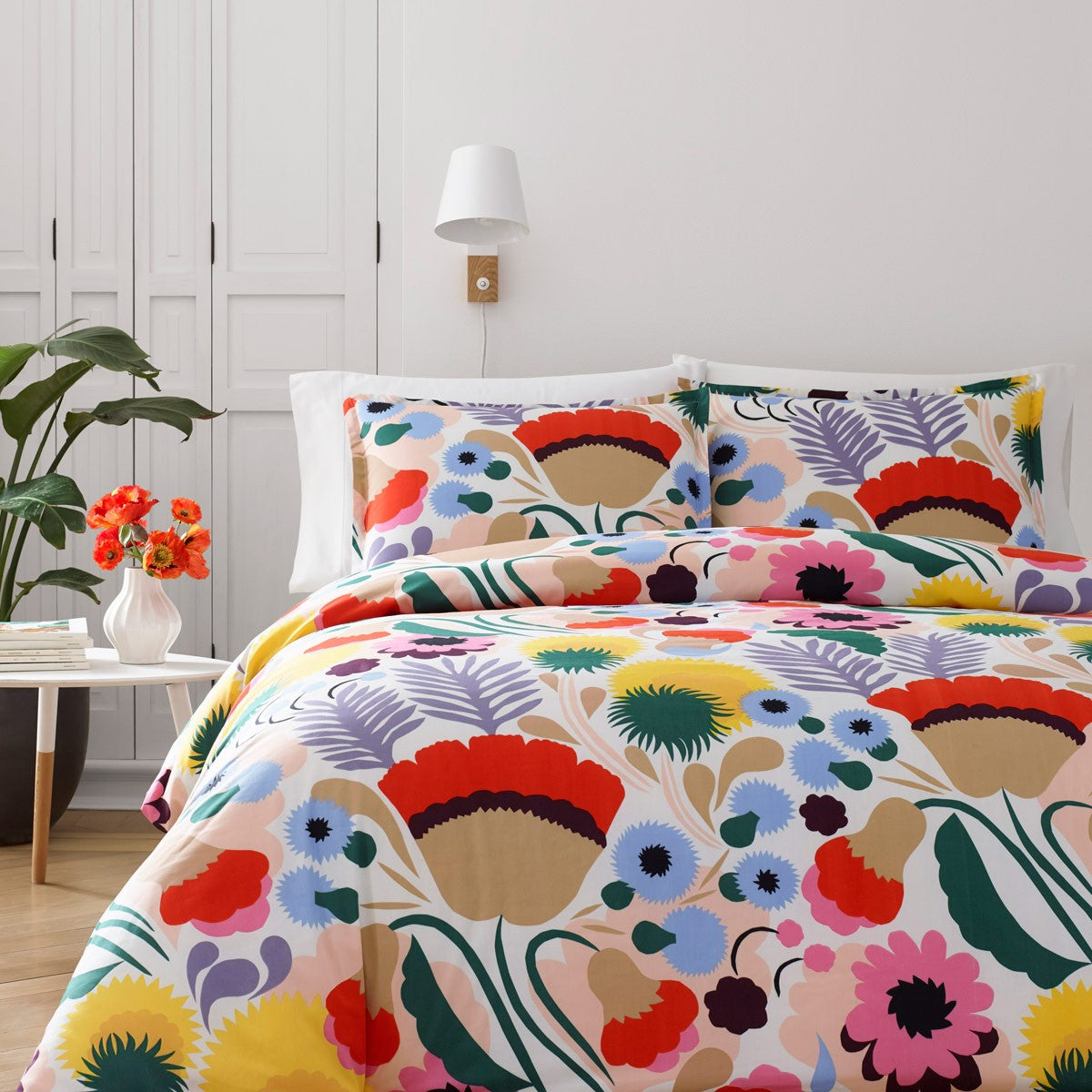 Marimekko Ojakellukka Full / Queen Duvet Cover Set