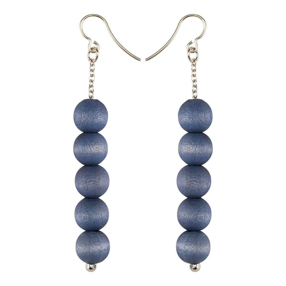 aarikka Sara Blue-Grey Earrings