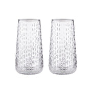 Marimekko Syksy Clear Glass Flutes - Set of 2