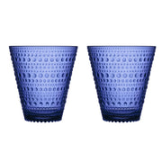 iittala Kastehelmi Ultramarine Blue Tumblers - Set of 2