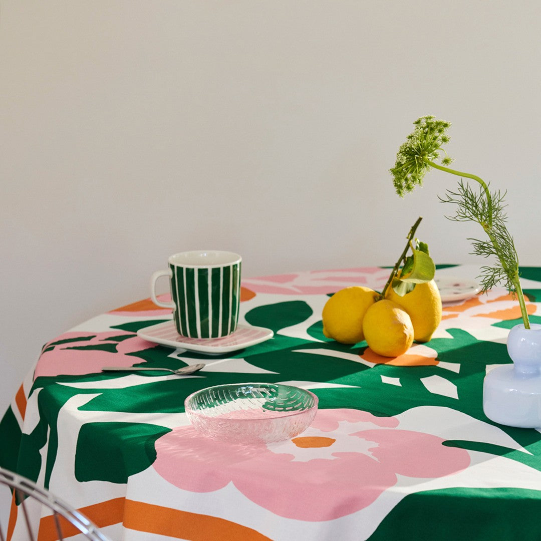 Marimekko Piccolo Green / White Large Mug