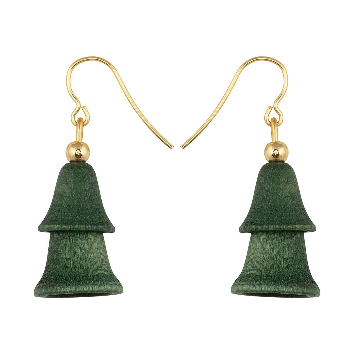 aarikka Kuusinen Green Earrings