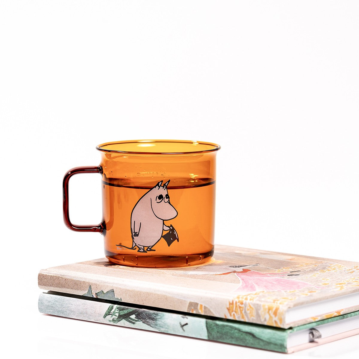 Muurla Moominpappa Amber Glass Mug