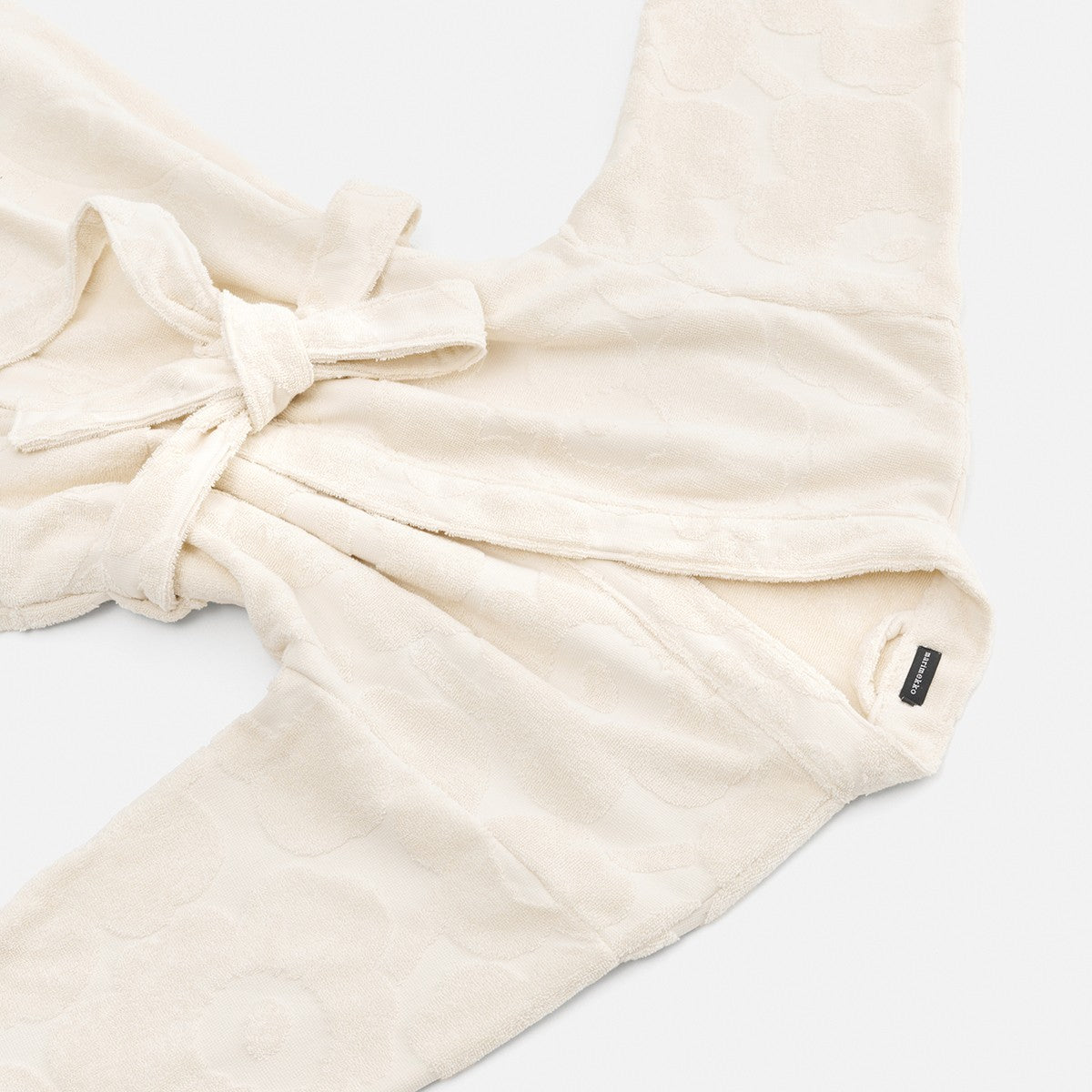 Marimekko Unikko Ivory Bathrobe