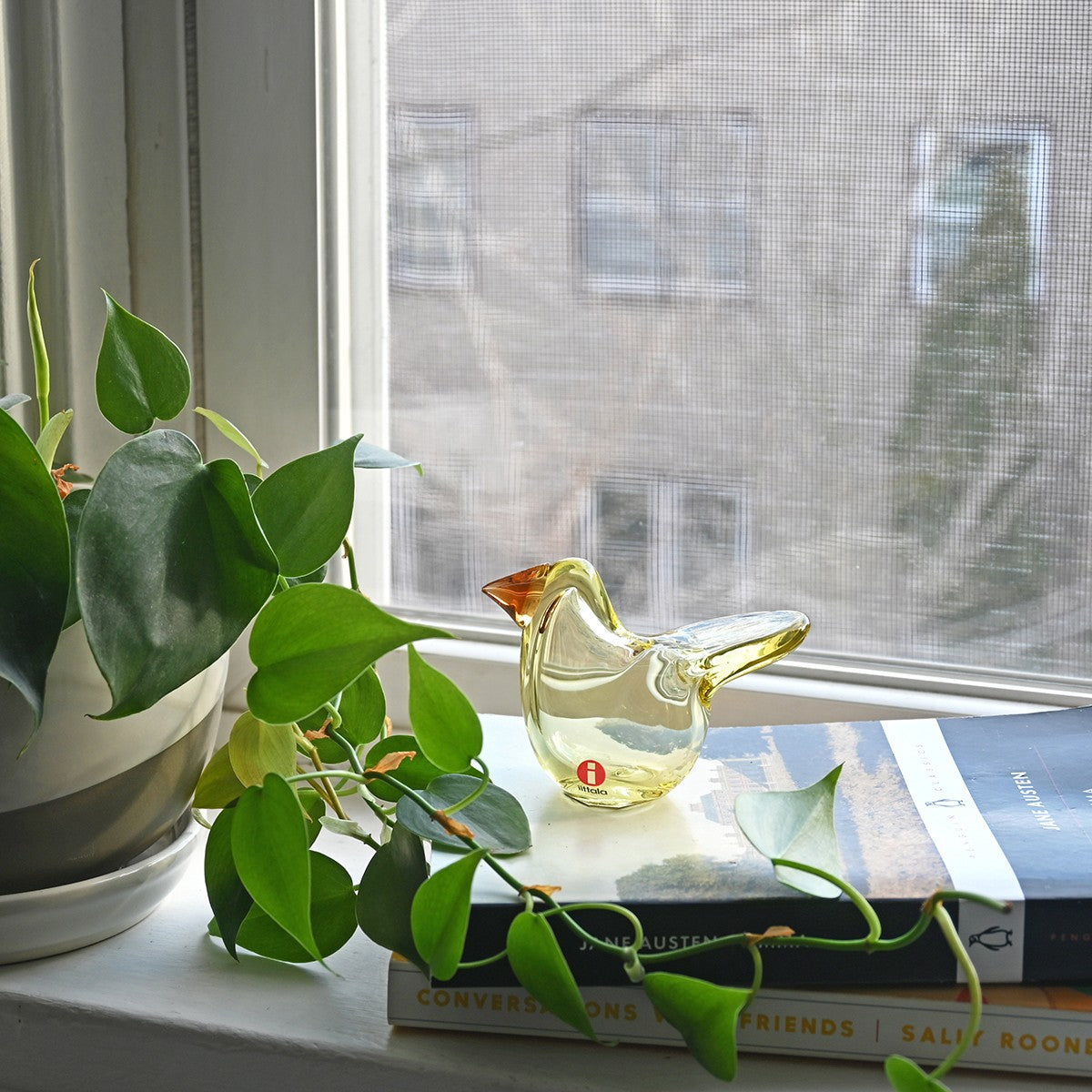 iittala Toikka Lemon Yellow Flycatcher