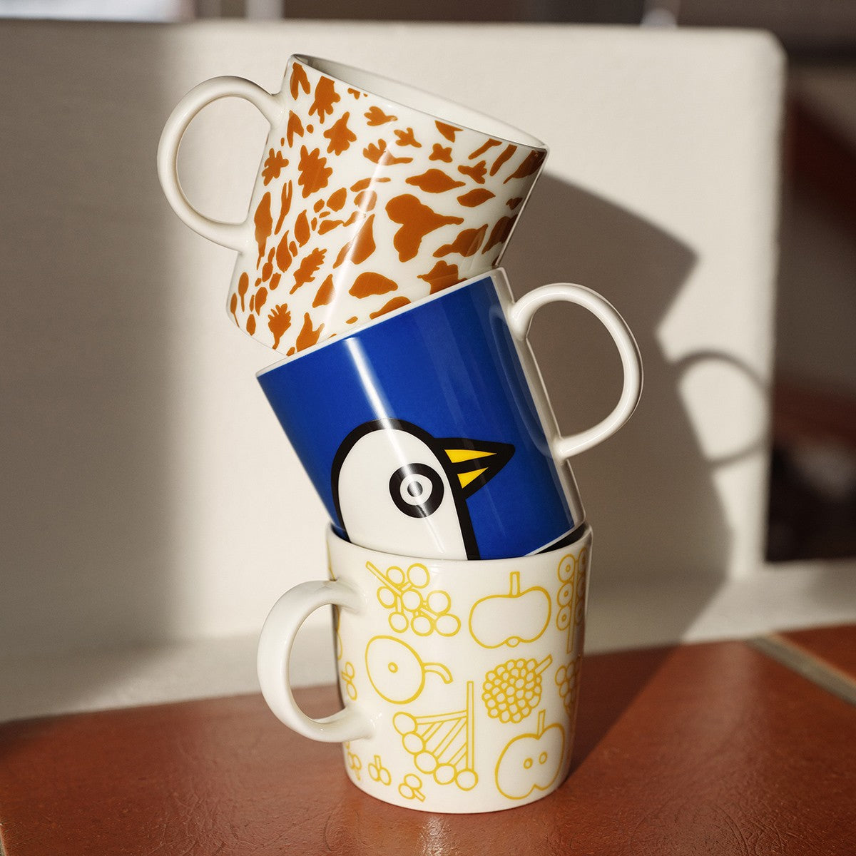 iittala Toikka Frutta White / Yellow Mug