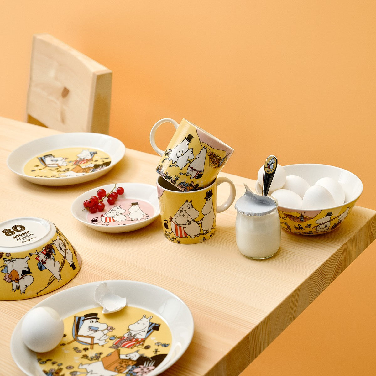 Arabia Moomin Family Time Mug - 80th Anniversary