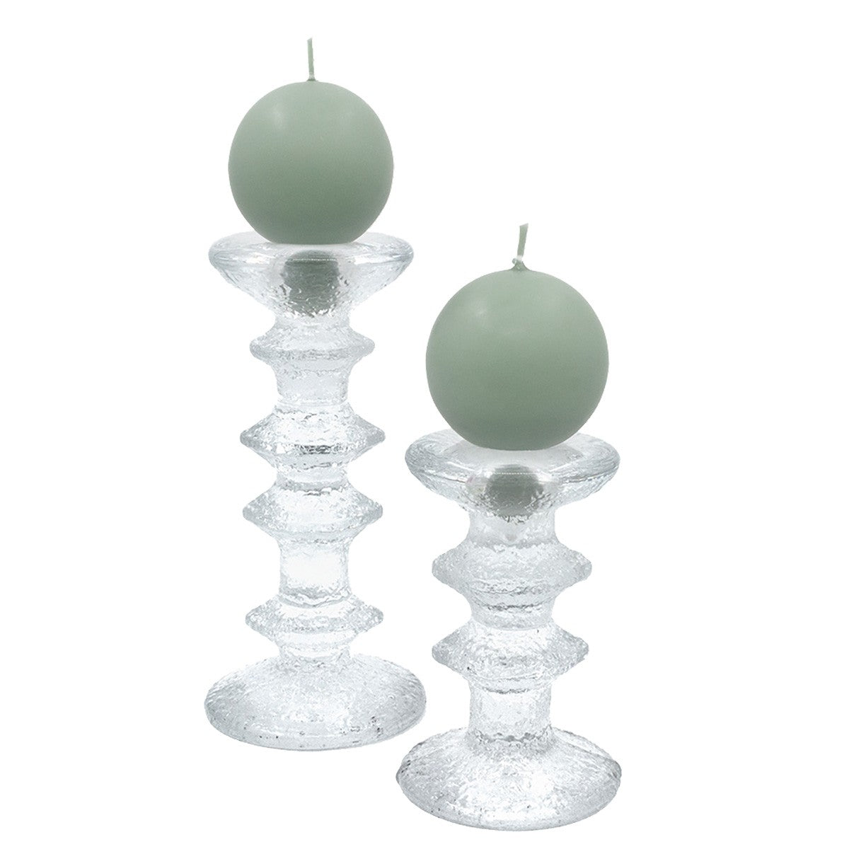 Festivo Jade Ball Candles - Set of 2