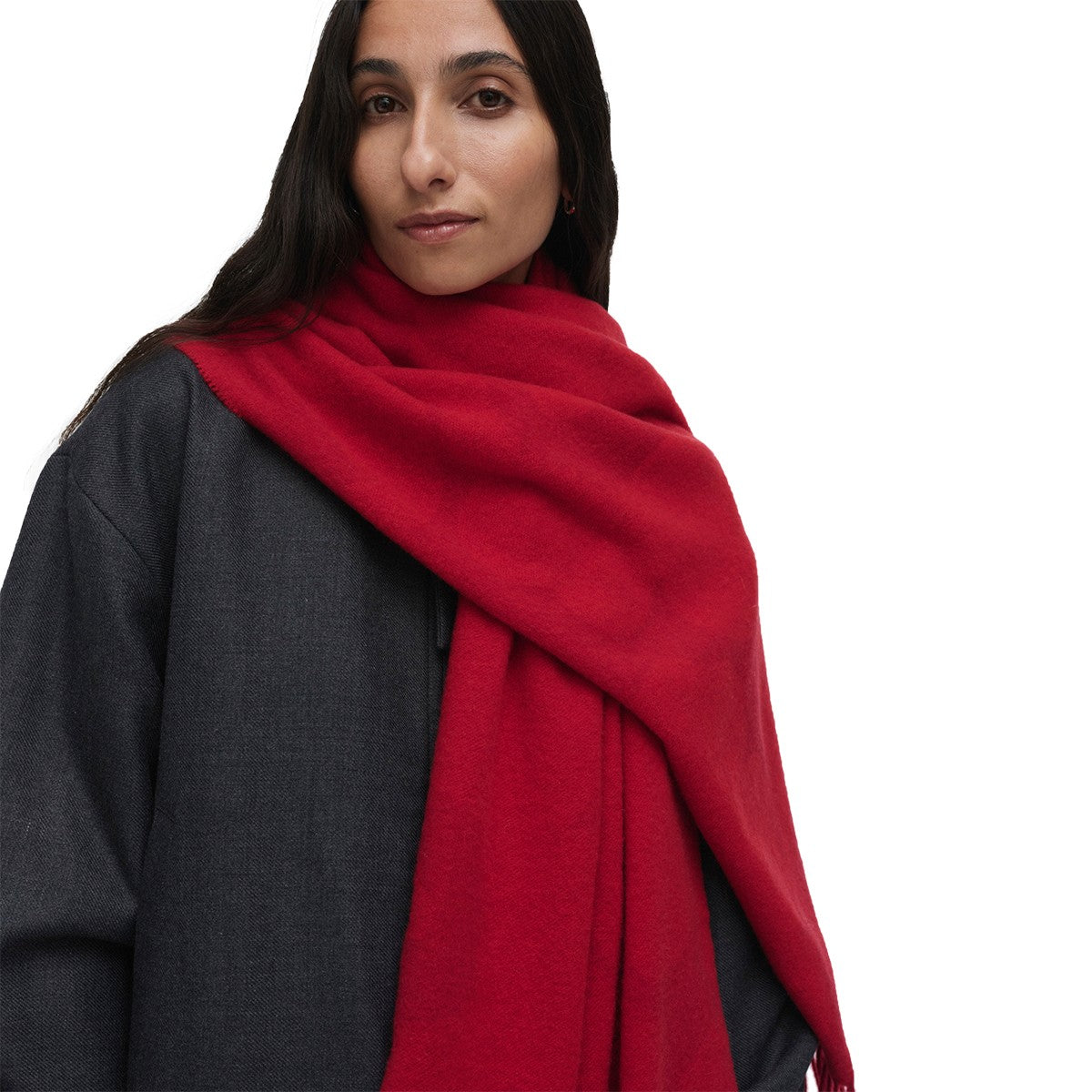 Marimekko Identtinen Unikko Red Scarf