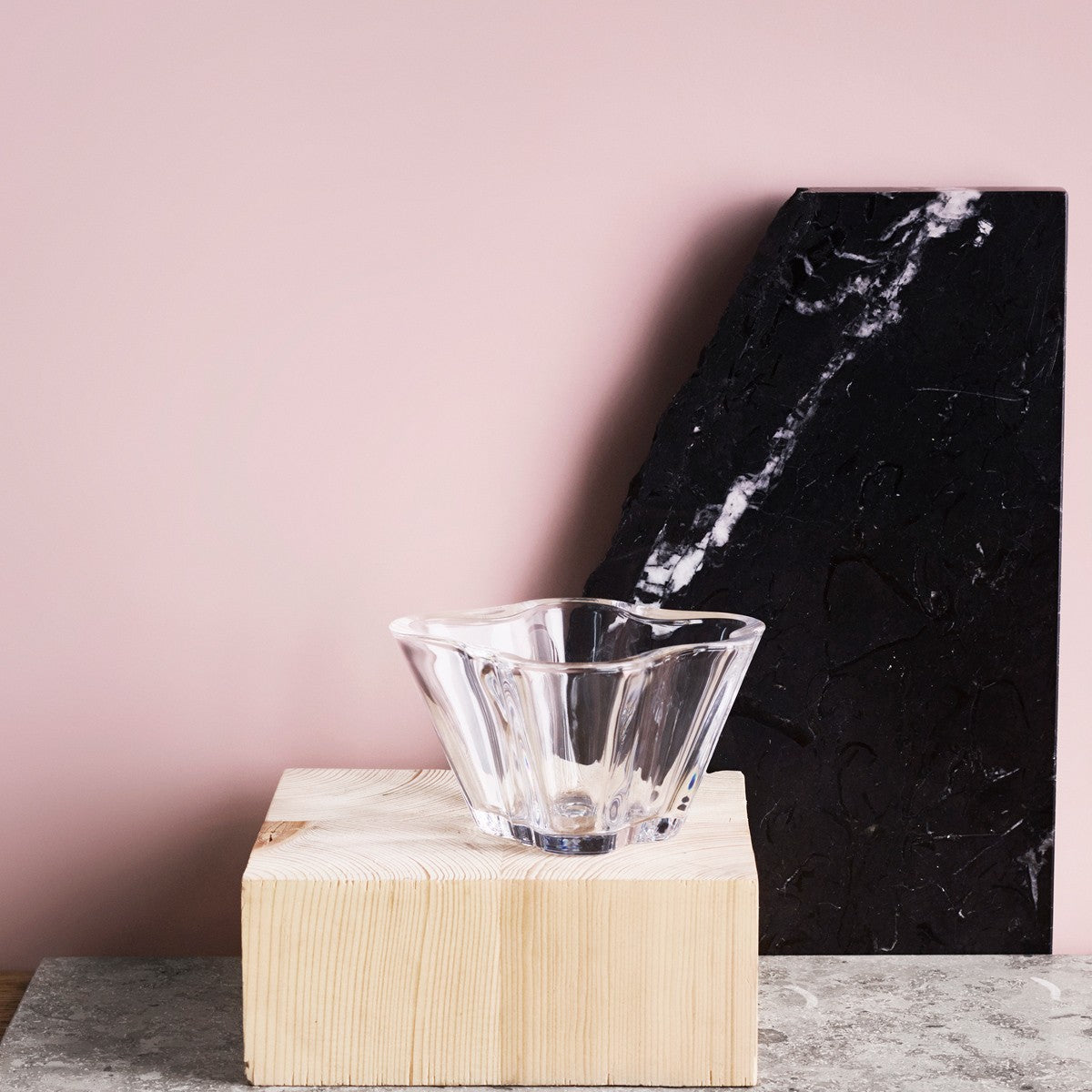 iittala Aalto Clear 3" Bowl