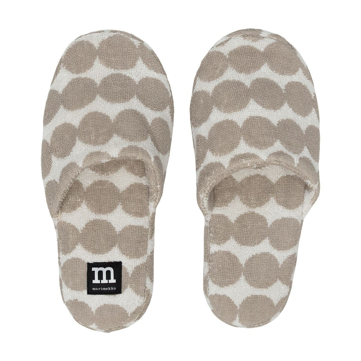 Marimekko Rasymatto Beige / White Slippers