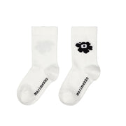 Marimekko Umika Unikko Black / White Children's Socks