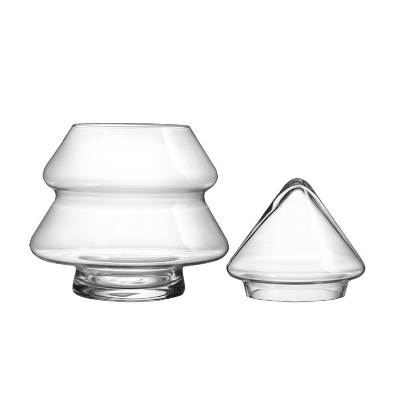 Muurla Glass Christmas Tree Jar - Medium