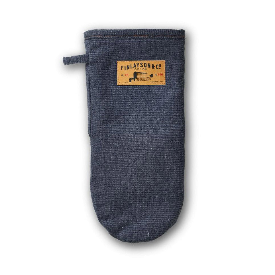 Finlayson Denim / Tan Old Jeans Oven Mitt