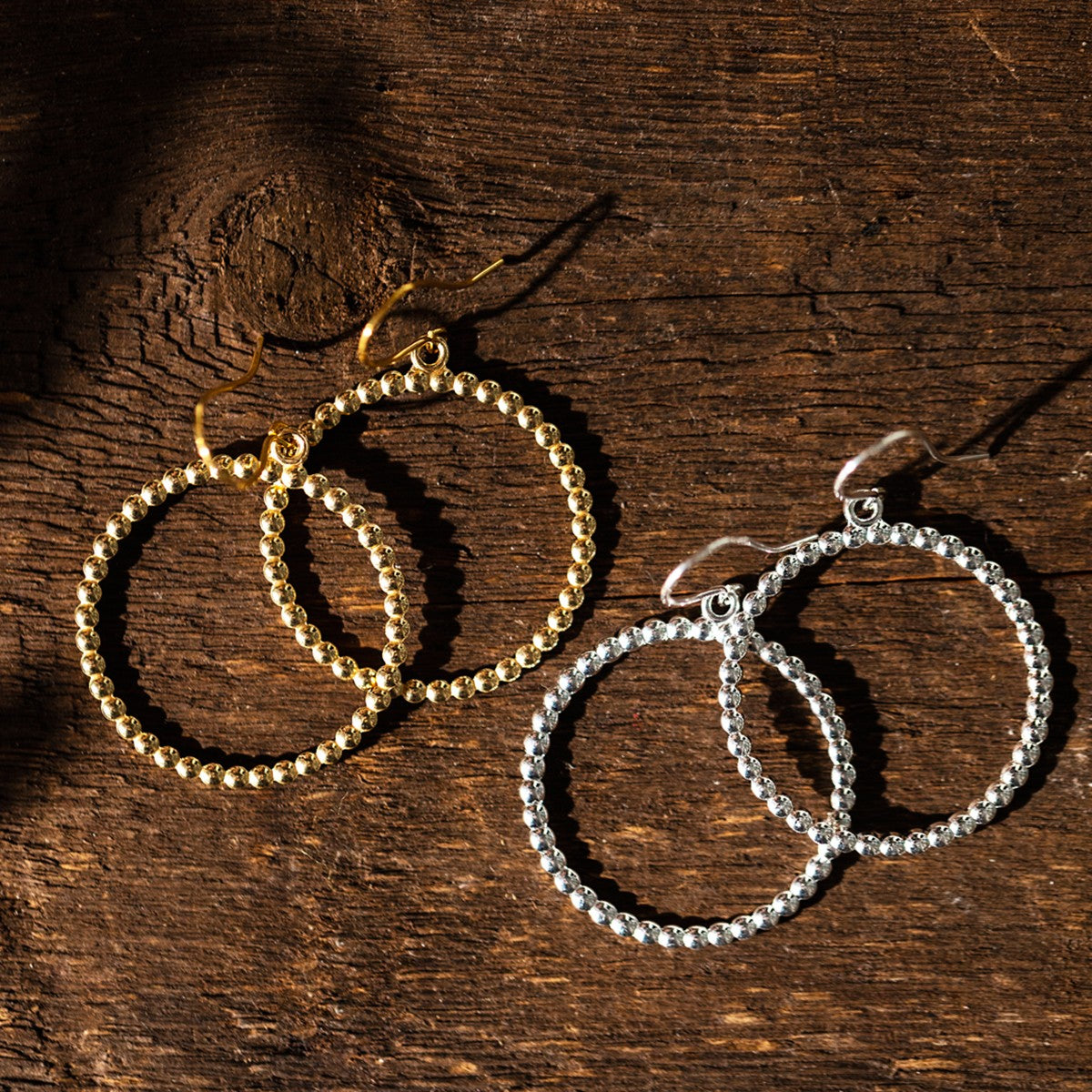 Kalevala Circle of Light Silver Earrings