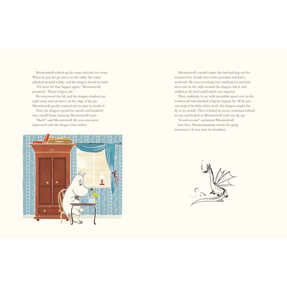 The Last Dragon in Moominvalley Hardcover Book