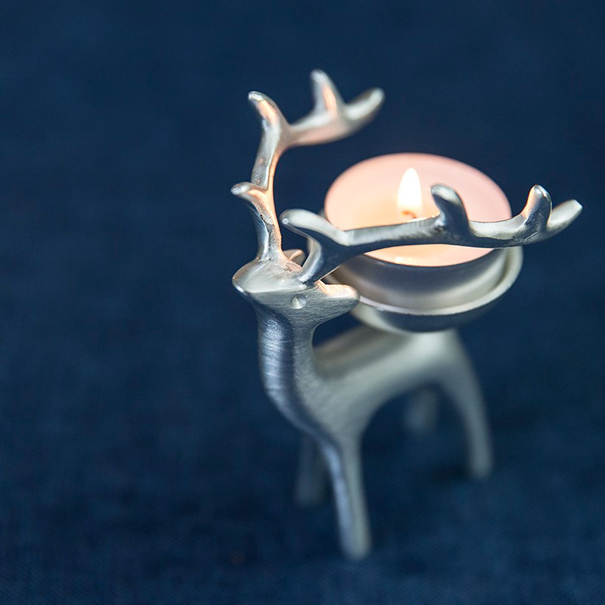 Pentik Reindeer Candle Holder