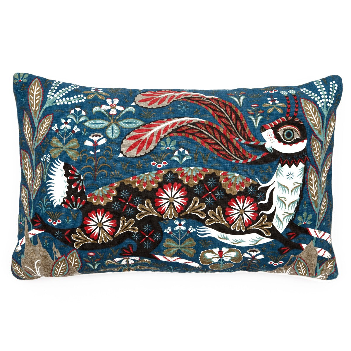 Klaus Haapaniemi Running Hare Lounge Pillow