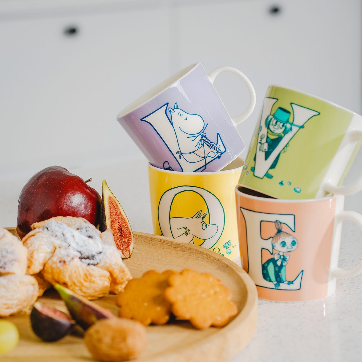 Arabia Moomin ABC Green Mug - V