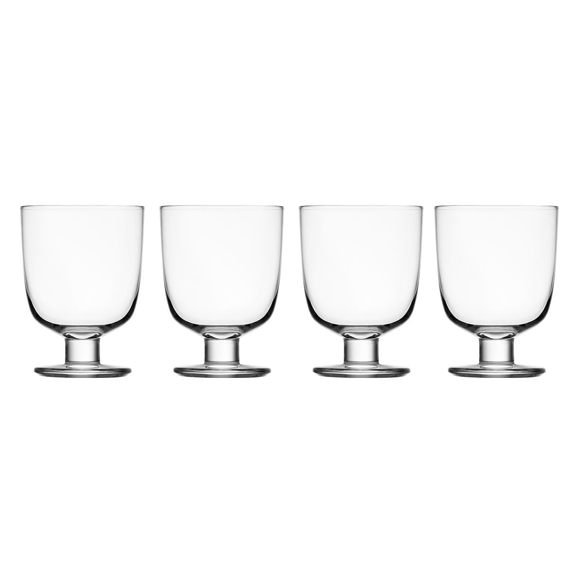 iittala Lempi Clear Glass Goblest - Set of 4