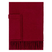 Lapuan Kankurit Uni Dark Red Wool Pocket Shawl