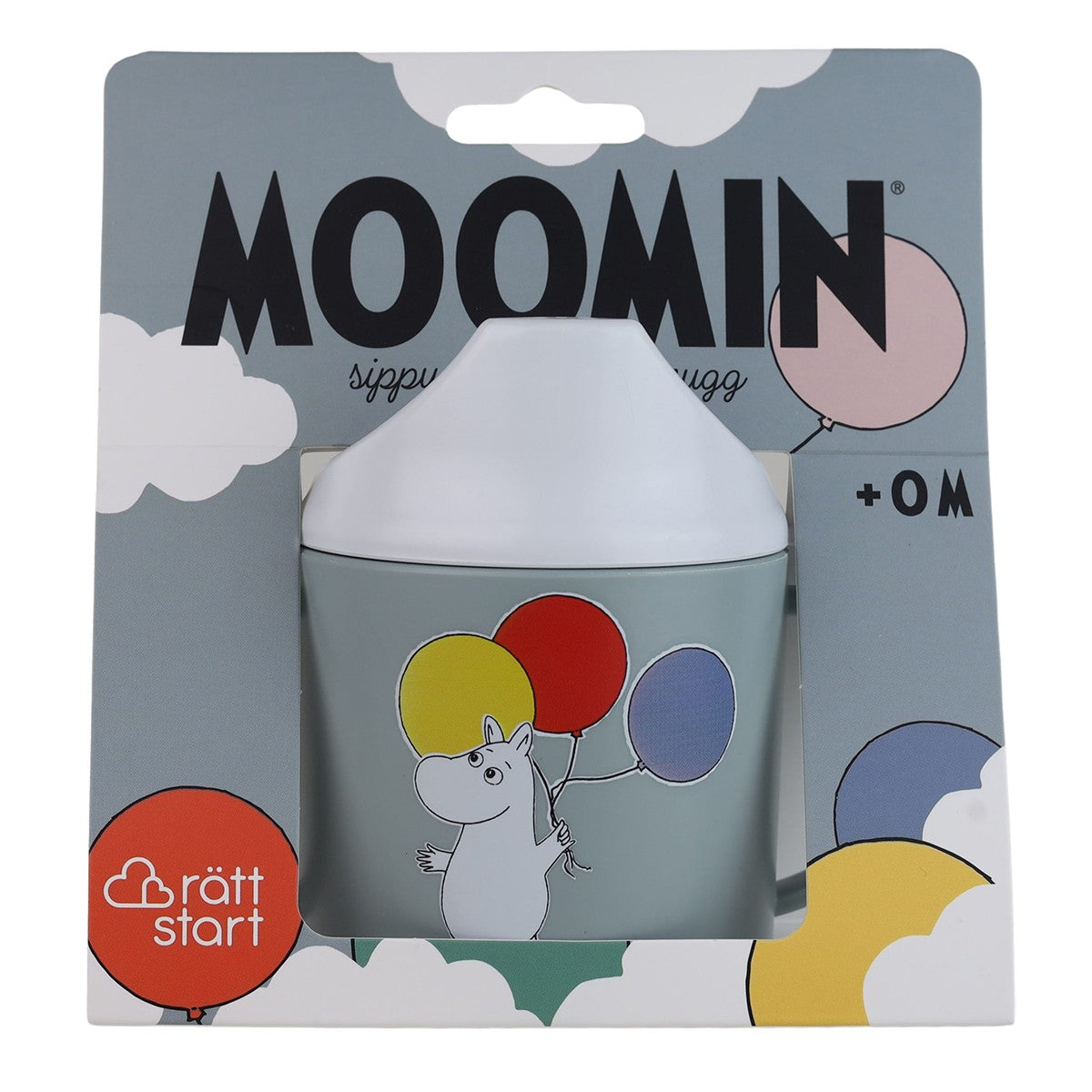 Moomin Festivities Grey / White Sippy Cup