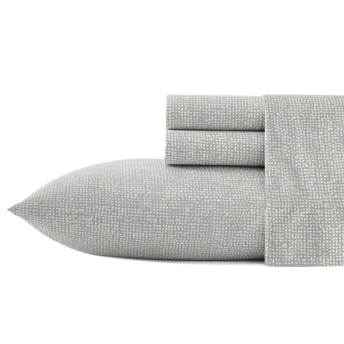 Marimekko Orkanen Grey / White Queen Sheet Set