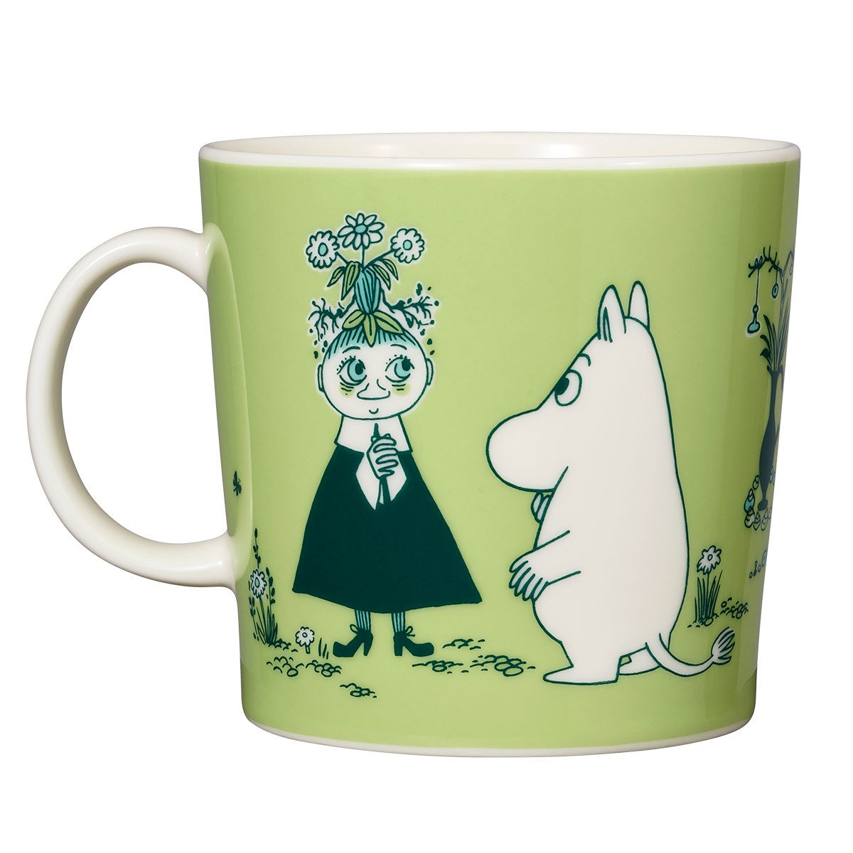 Arabia Moomin ABC Green Mug - V