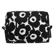 Marimekko Unikko White / Black Vilja Cosmetic Bag