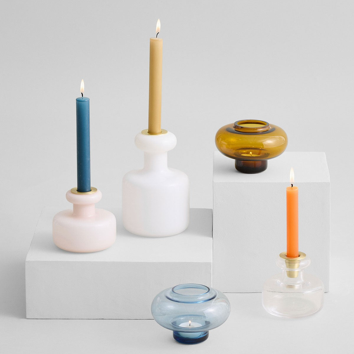 Marimekko Clear Puteli Candle Holder / Vase