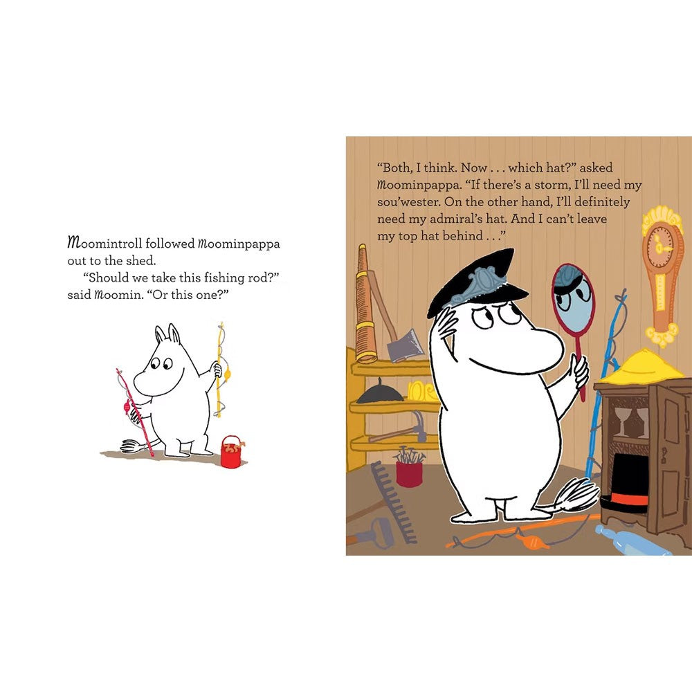 Moomin and the Moonlight Adventure Hardcover Book