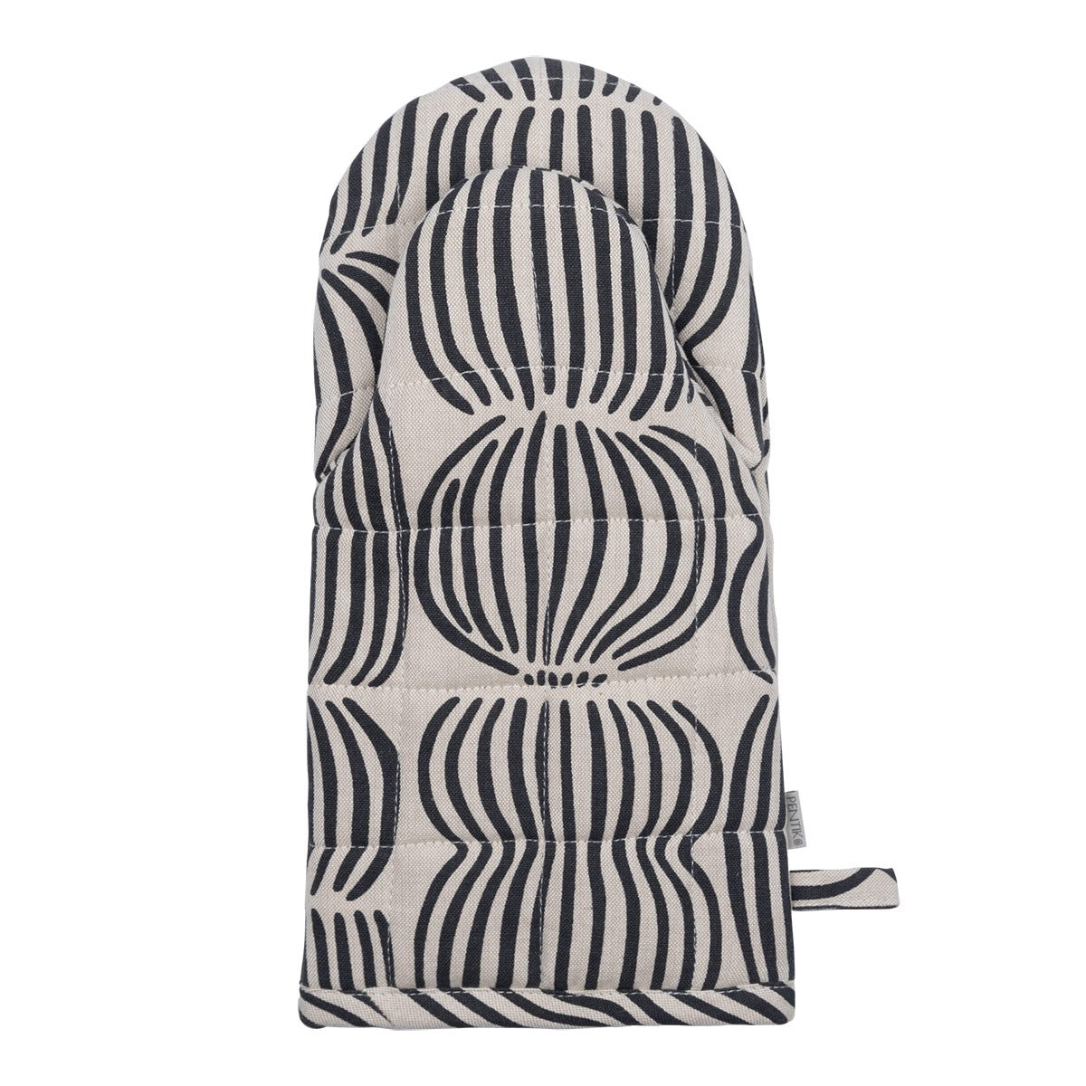 Pentik Vilja Beige / Black Oven Mitt