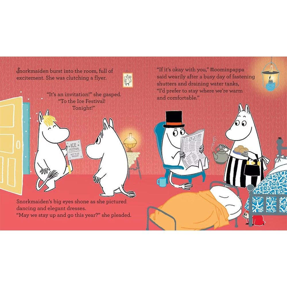 Moomin and the Ice Festival Hardcover Book