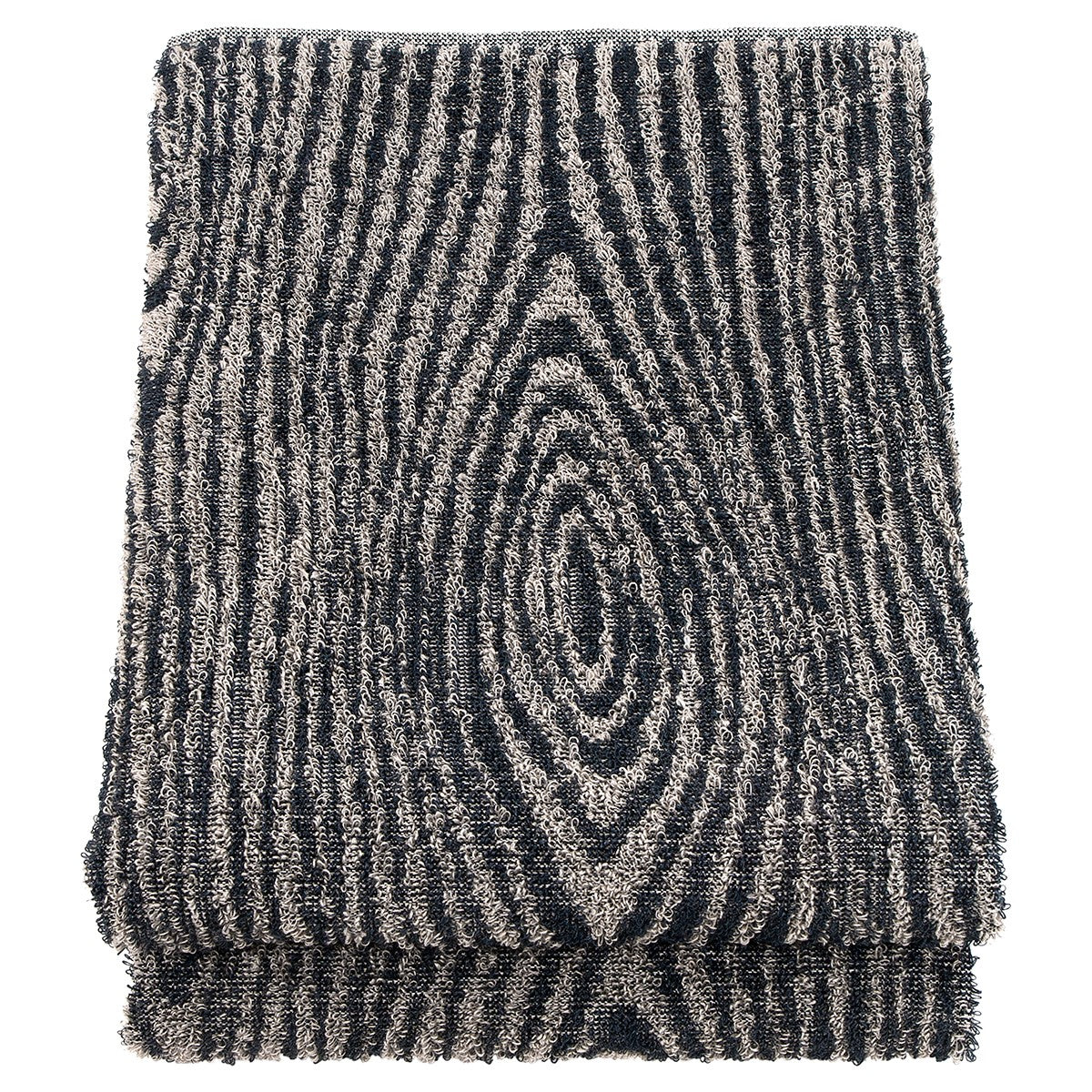 Lapuan Kankurit Viilu Black Sauna & Bath Towel