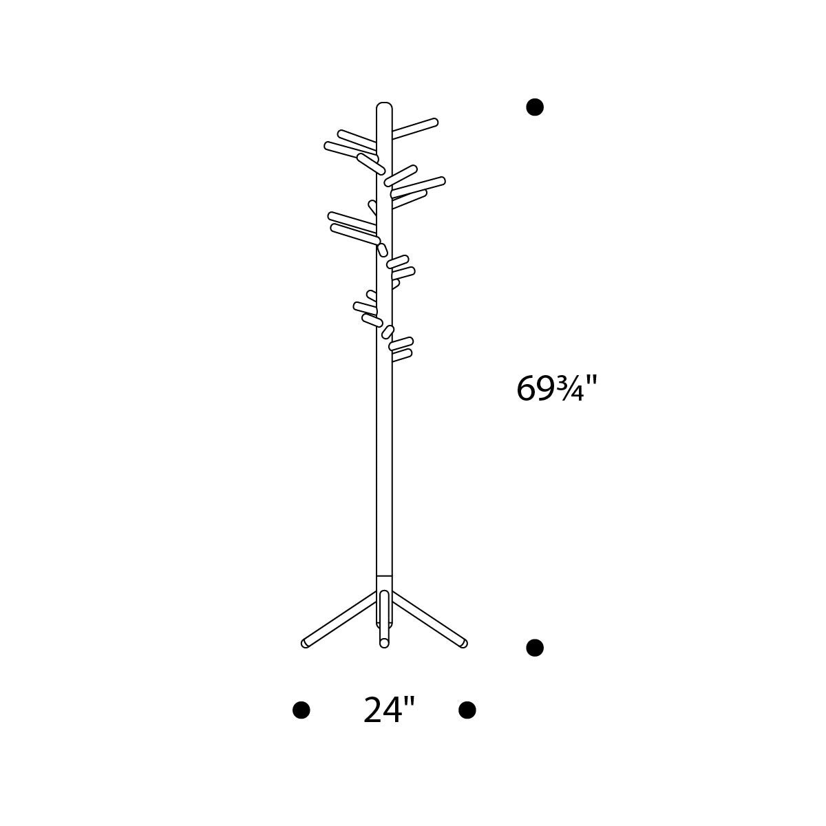 Artek Clothes Tree 160