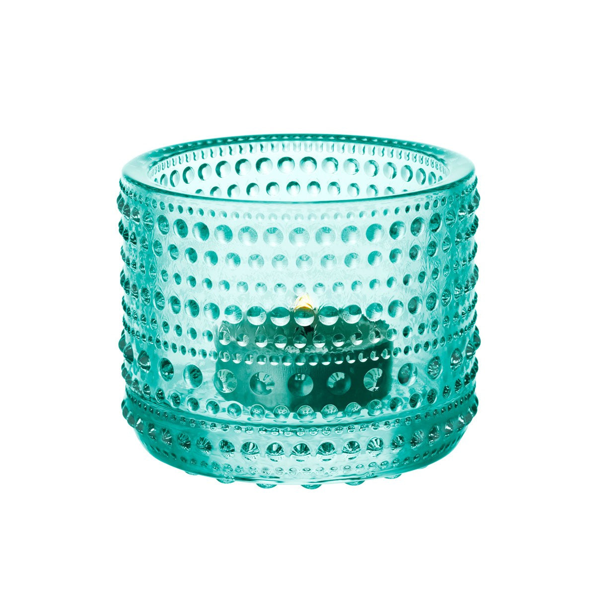 iittala Kastehelmi Water Green Candle Holder