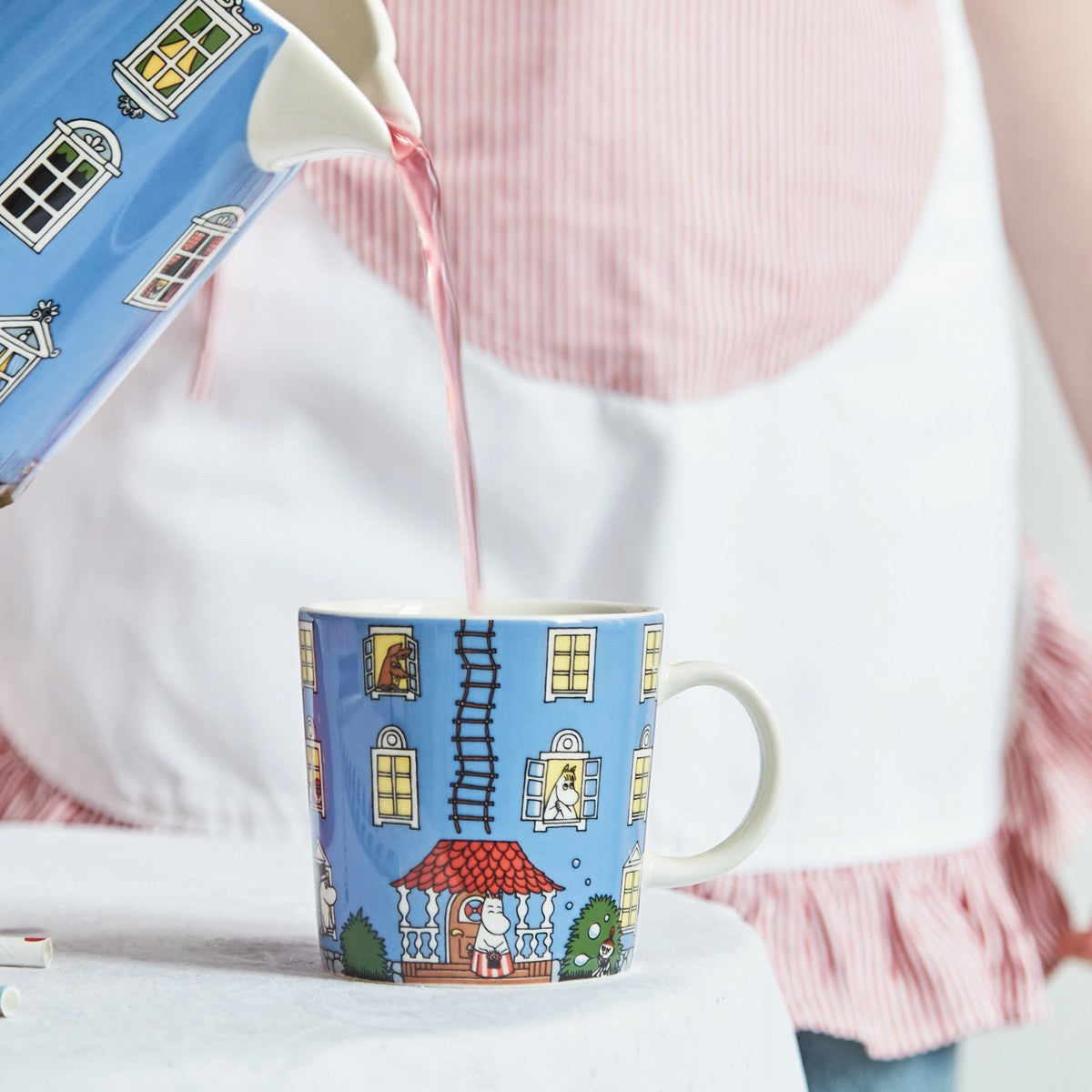 Arabia Moominhouse Special Edition Anniversary Mug