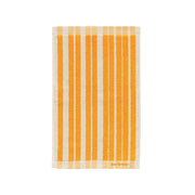 Marimekko Raide Saffron Orange / Cream Guest Towel