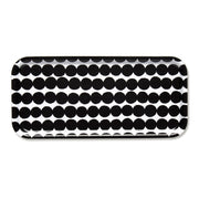 Marimekko Rasymatto Black / White Dotted Long Tray