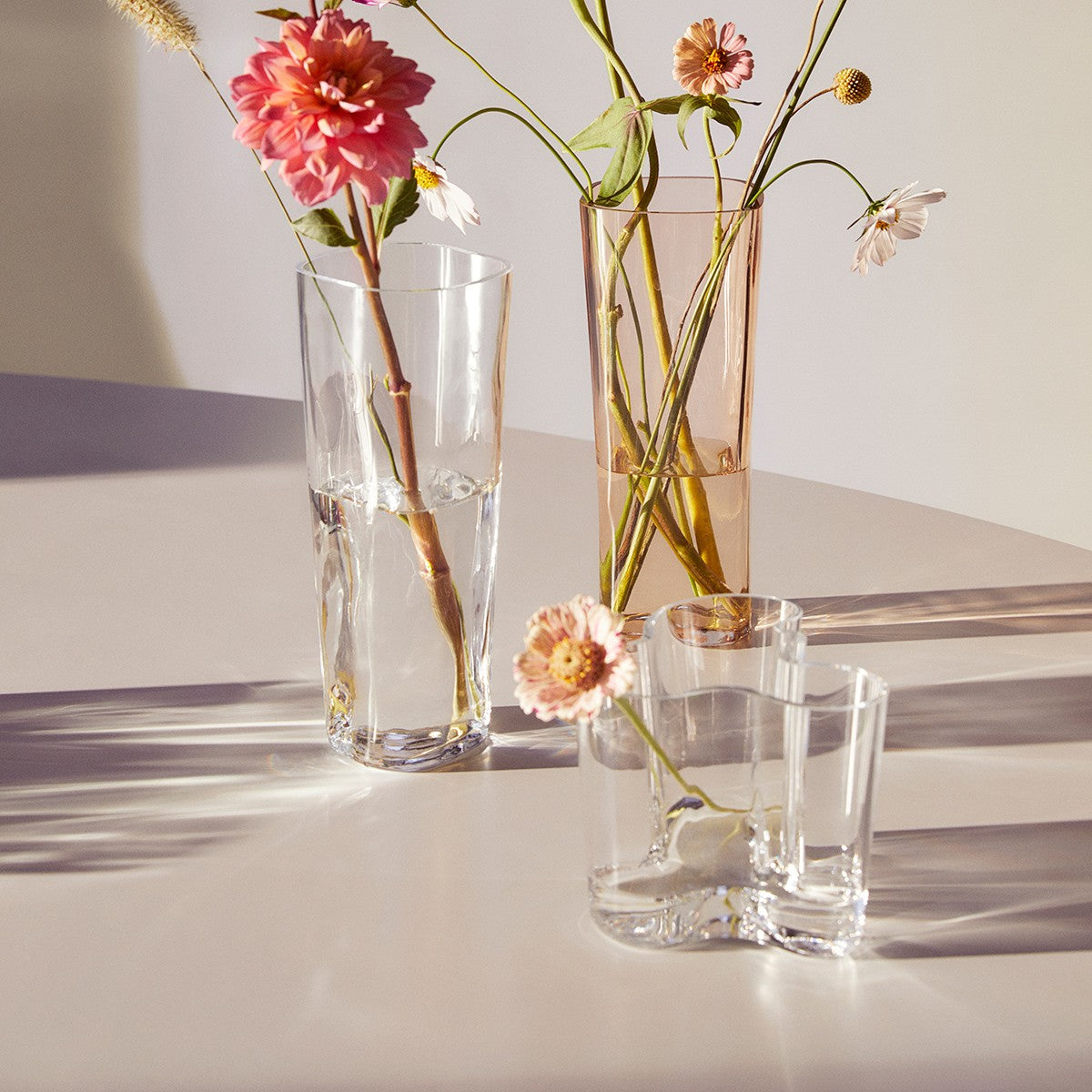iittala Aalto Clear Vase - 3-3/4"