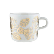 Marimekko Tiara Gold / White Coffee Cup
