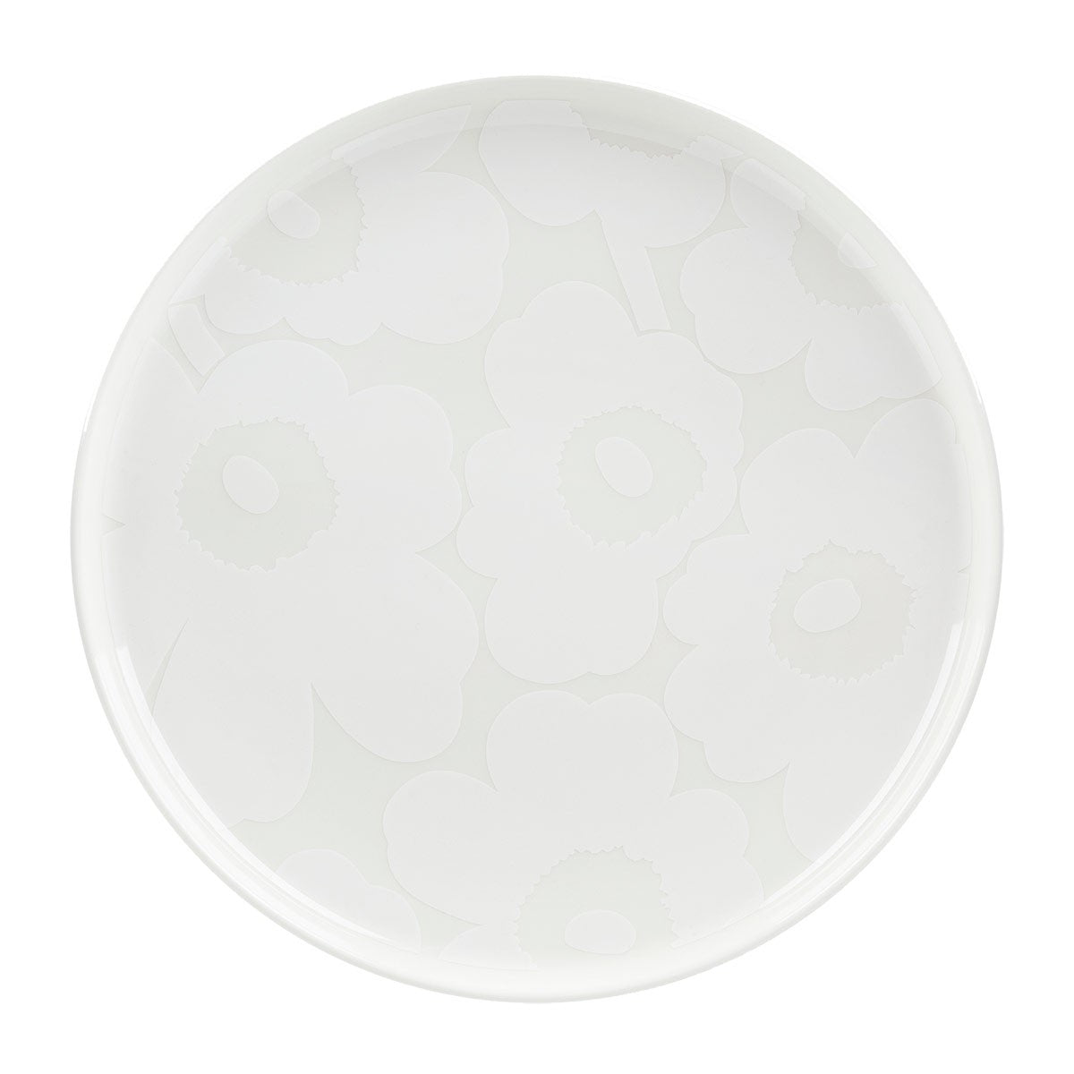Marimekko Unikko White / Off White Dinner Plate