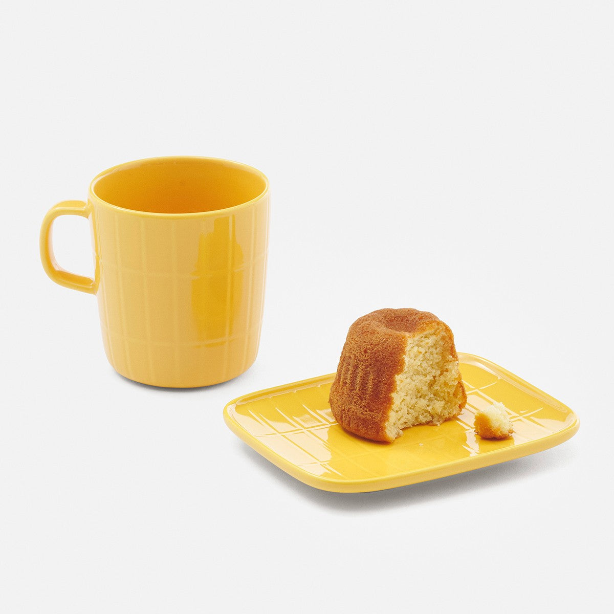 Marimekko Tiiliskivi Saffron Yellow Large Mug