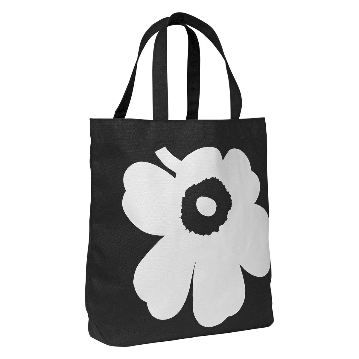 Marimekko Unikko Torna Black / White Canvas Bag