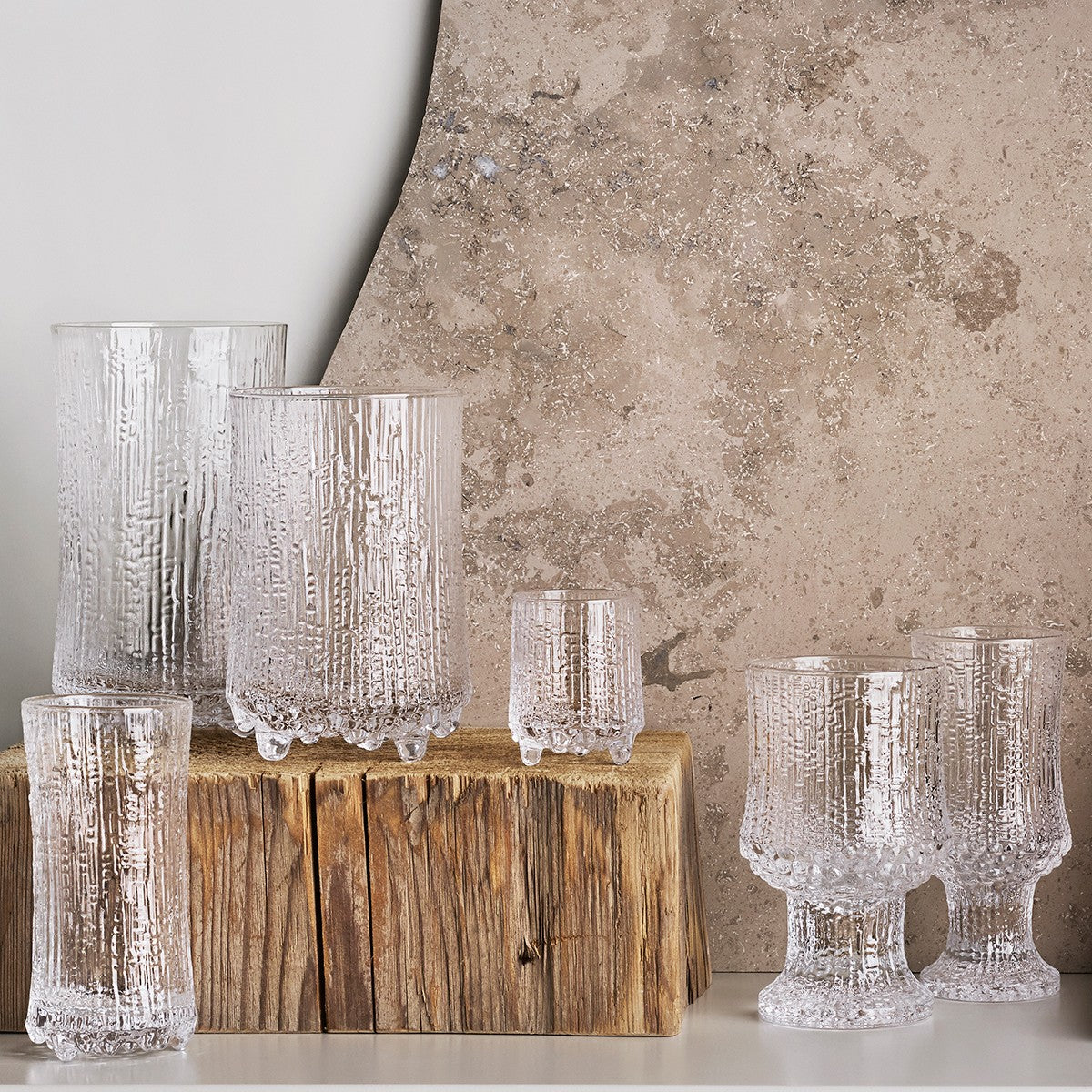iittala Ultima Thule Cordial Footed - Set of 2