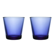 iittala Kartio Ultramarine Blue Medium Tumblers - Set of 2