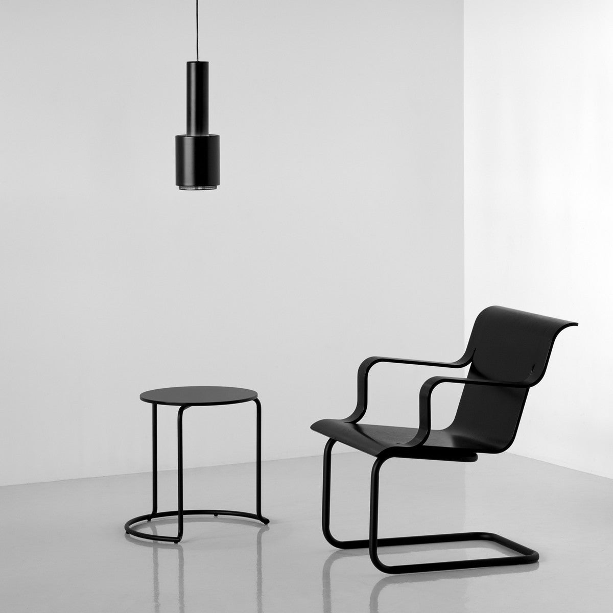 Artek Aino Aalto Black Side Table 606
