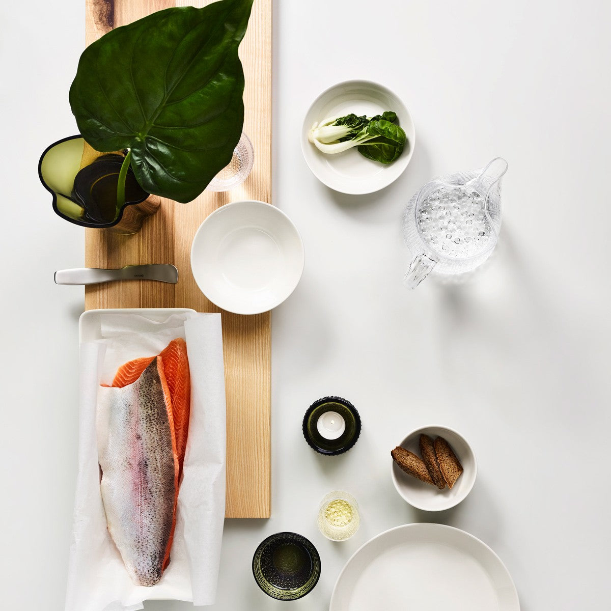 iittala Teema Tiimi White Dish - 6"
